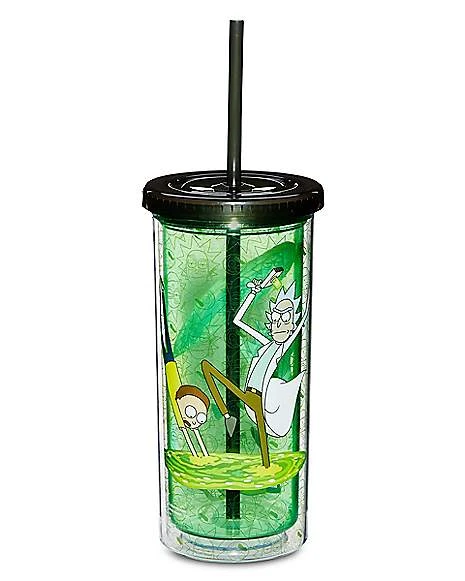 Cheapest ⭐ Rick and Morty Portal Cup with Straw - 20 oz. ⭐ 1 Cheapest ⭐ Rick and Morty Portal Cup with Straw - 20 oz. ⭐