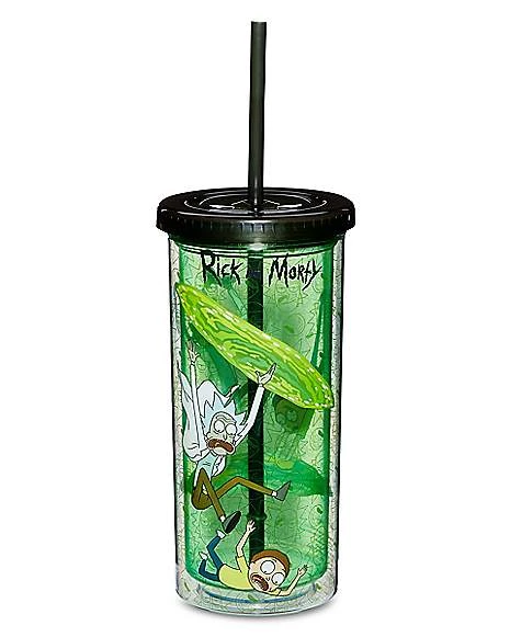 Cheapest ⭐ Rick and Morty Portal Cup with Straw - 20 oz. ⭐ 2 Cheapest ⭐ Rick and Morty Portal Cup with Straw - 20 oz. ⭐ - Image 2