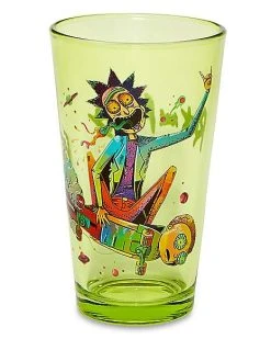 Top 10 ???? Ricky and Morty Skateboard Pint Glass - 16 oz. ???? -Corona-shop 03818515 c