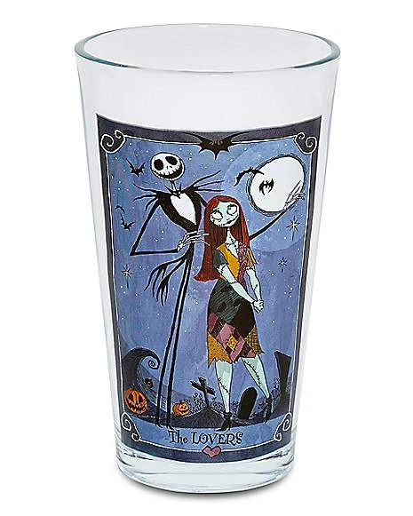 Promo ???? Tarot The Nightmare Before ???? Christmas Pint Glasses 4 Pack - 16 oz. ???? 4 Promo ???? Tarot The Nightmare Before ???? Christmas Pint Glasses 4 Pack - 16 oz. ???? - Image 4