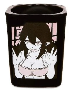 Budget ???? Pink Bra Girl Square Shot Glass - Bad Habits ????