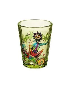 Outlet ❤️ Skateboard Rick and Morty Shot Glass - 1.5 oz. ❤️