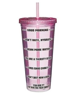 Deals ???? Stay Hydrated Cup with Straw - 20 oz. ????