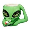 Budget ???? Smoking Alien Molded Coffee Mug - 20 oz. ❤️