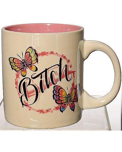 Best Sale ⭐ Airbrush Bitch Coffee Mug - 20 oz. ???? 1 Best Sale ⭐ Airbrush Bitch Coffee Mug - 20 oz. ????