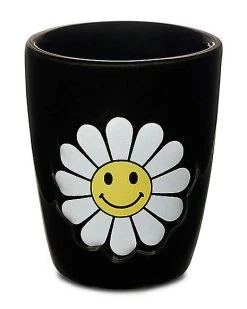 Coupon ⌛ Smiling Daisy Shot Glass - 2 oz. ????