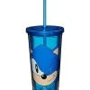 Cheapest ???? Winking Sonic Cup with Straw 20 oz. - Sonic the Hedgehog ????