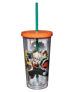 Best deal ❤️ Action Pose Cup with Straw 20 oz. - My Hero Academinia ????