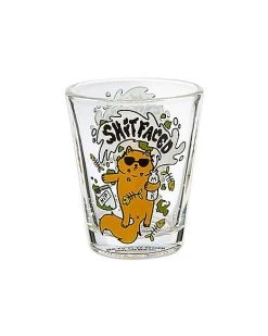 Cheapest ???? Shitfaced Cat Shot Glass - 2 oz. ????