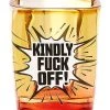 Outlet ???? Kindly F Off Square Shot Glass - 2 oz. ????