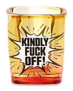 Outlet ???? Kindly F Off Square Shot Glass - 2 oz. ????