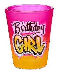 Best reviews of ???? Airbrush ???? Birthday Girl Shot Glass - 2 oz. ????
