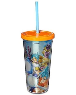 Outlet ???? Dragon Ball Super Characters Cup with Straw - 20 oz. ????