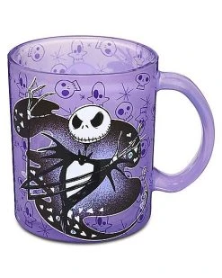 Cheapest ⌛ Jack Skellington Glitter Handle Coffee Mug 17.5 oz. - The Nightmare Before ???? Christmas ????