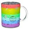 Deals ???? Rainbow Frosted Galaxy Coffee Mug - 16 oz. ????