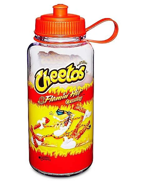 Budget ???? Flamin' Hot Cheetos Water Bottle - 33 oz. ???? 1 Budget ???? Flamin' Hot Cheetos Water Bottle - 33 oz. ????