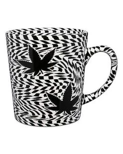 Best deal ???? Stripe Weed Leaf Coffee Mug - 17 oz. ????