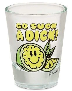 Flash Sale ???? Go Suck a Dick Lemon Shot Glass - 1.5 oz. ????