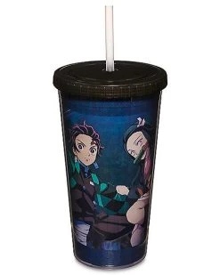 Best reviews of ???? Tanjiro and Nezuko Cup with Straw 20 oz. - Demon Slayer ????