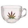 Promo ???? Glitter Weed Leaf Coffee Mug - 22 oz. ????