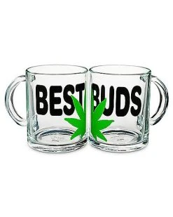 Top 10 ???? Best Buds Glass Coffee Mugs - 2 Pack ????
