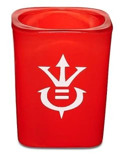 Promo ❤️ Red Vegeta Square Shot Glass 2 oz. - Dragon Ball Z ✨ -Corona-shop 03930815 c