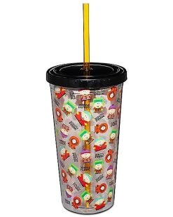 Best reviews of ⭐ Characters South Park Cup with Straw - 20 oz. ❤️