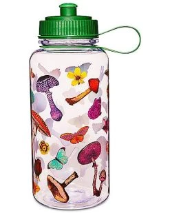 Top 10 ???? Vintage Mushrooms Water Bottle - 33 oz. ????