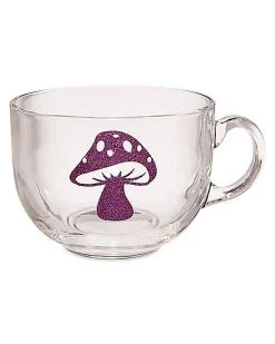 Best Pirce ???? Glitter Mushroom Soup Mug - 22 oz. ????