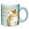 Best Sale ???? Kindly Fuck Off Vintage Cat Coffee Mug - 20 oz. ????
