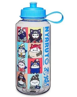 New ???? Nyaruto Water Bottle 32 oz. - Naruto Shippuden ????