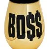 Budget ???? Boss Dollar Sign Wine Glass - 32 oz. ????