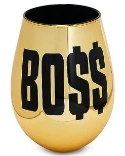 Budget ???? Boss Dollar Sign Wine Glass - 32 oz. ????
