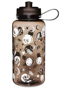 Promo ✨ Skulls with Crystal Balls Water Bottle - 33 oz. ????