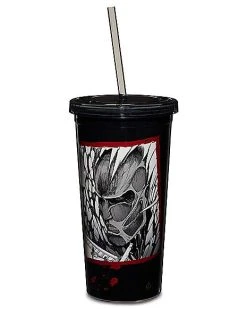 Discount ???? Attack on Titan Colossal Cup with Straw - 20 oz. ???? -Corona-shop 03959830 c