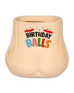 Best reviews of ???? Molded Happy ???? Birthday Balls Shot Glass - 1.5 oz. ????