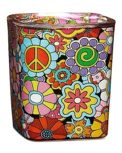 Best Pirce ???? Retro Flowers Square Shot Glass - 1.5 oz. ⭐ -Corona-shop 03996469 c