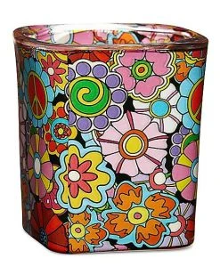 Best Pirce ???? Retro Flowers Square Shot Glass - 1.5 oz. ⭐ -Corona-shop 03996469 d