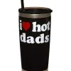 Flash Sale ???? I Heart Hot Dads Tumbler with Straw 16 oz. - Danny Duncan ❤️