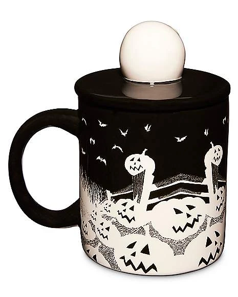 New ???? Sculpted Jack Skellington Lid Coffee Mug 18 oz. - The Nightmare Before ???? Christmas ✨ 3 New ???? Sculpted Jack Skellington Lid Coffee Mug 18 oz. - The Nightmare Before ???? Christmas ✨ - Image 3